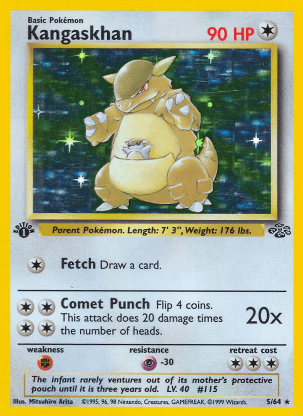Kangaskhan from JUNGLE 1997