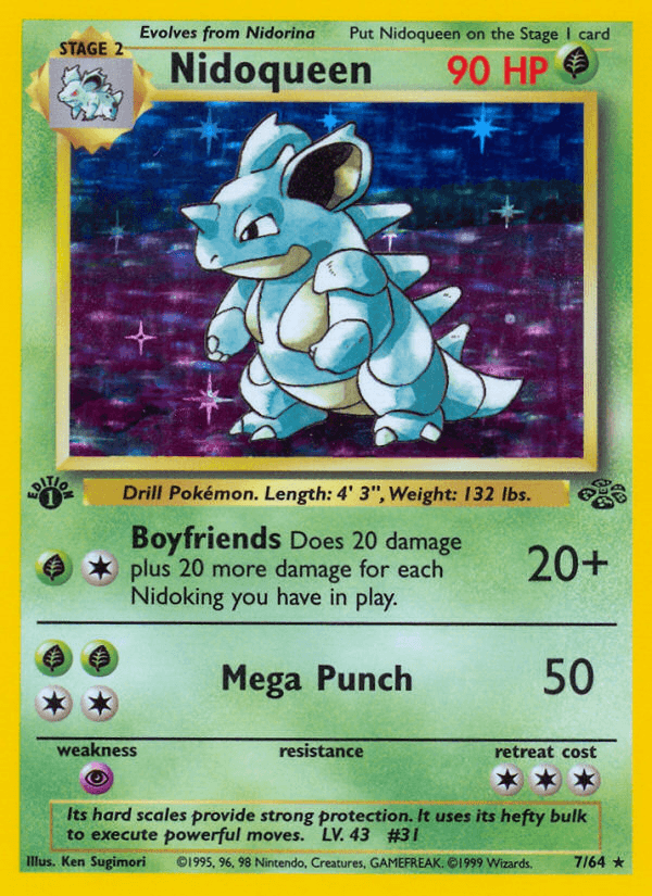 Nidoqueen from JUNGLE 1999