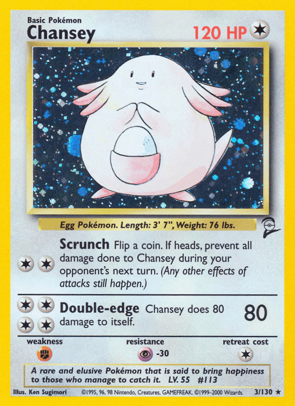Chansey from SCARLET & VIOLET 2023