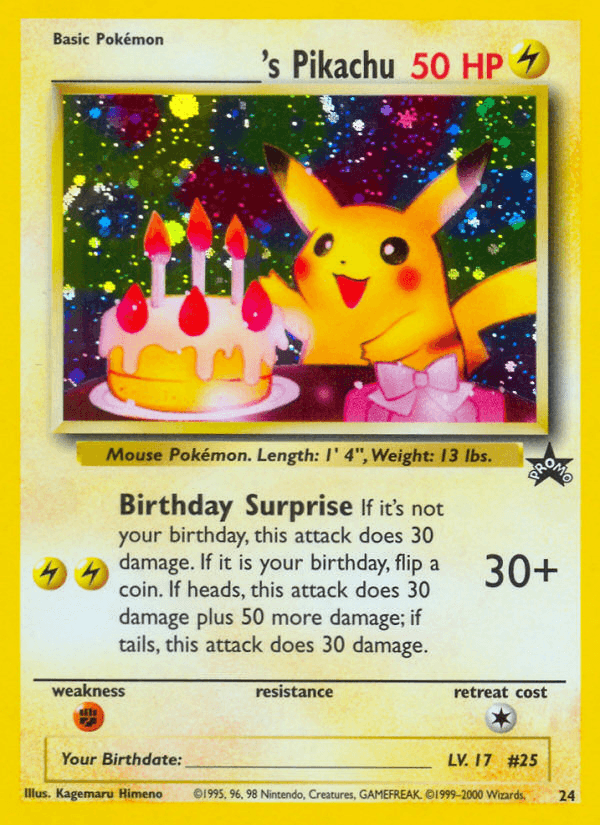___________'S Pikachu from CLASSIC COLLECTION 2021