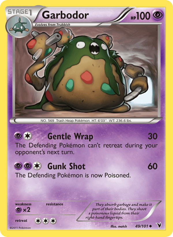Garbodor from TRUE MYSTERY 2025