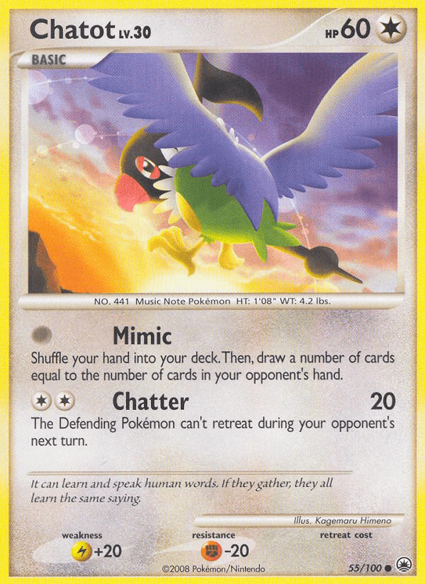 Chatot from WILD FORCE 2024