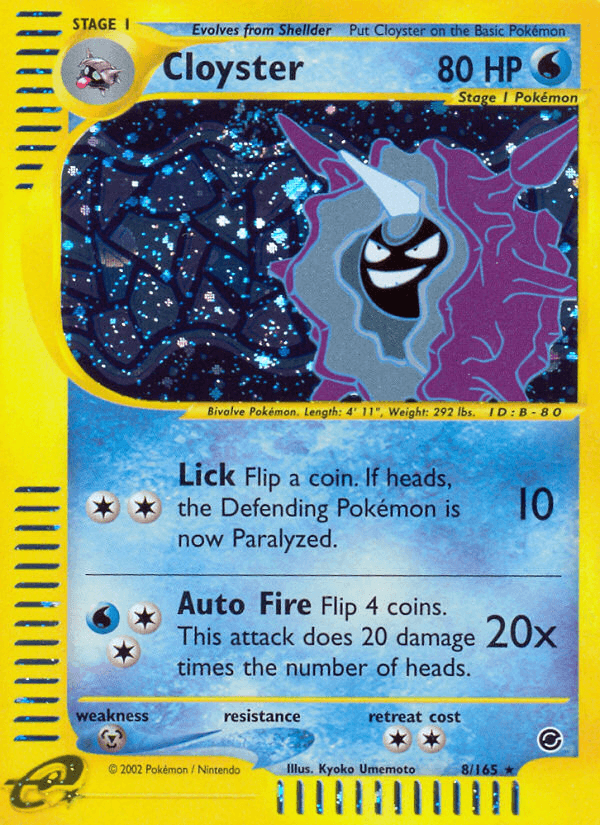 Cloyster from SCARLET & VIOLET-151 2023
