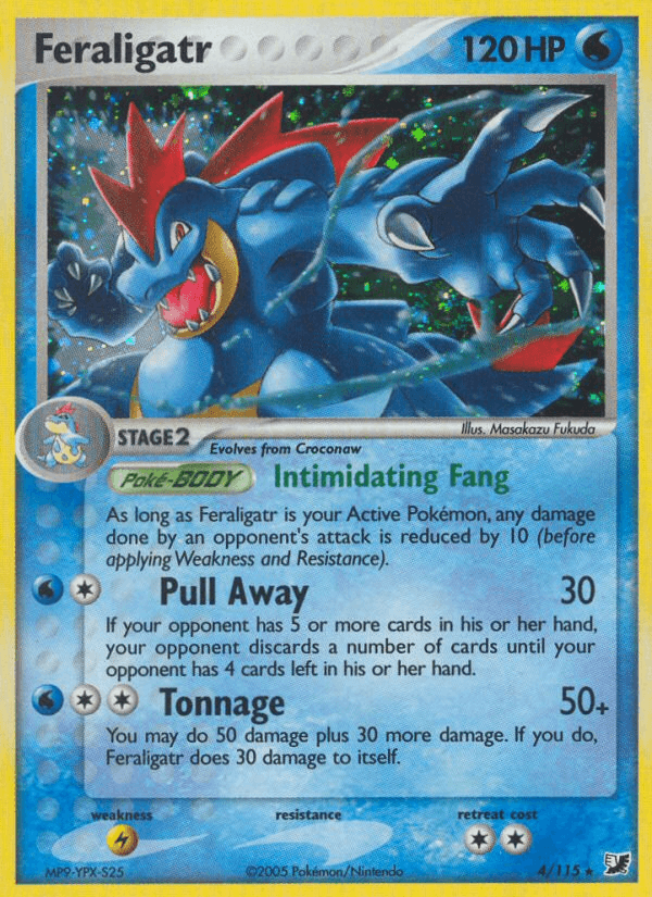 Feraligatr from NEO GENESIS 2000