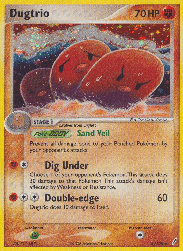 Dugtrio from SCARLET & VIOLET-151 2023