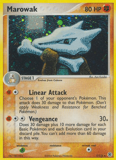 Marowak from JUNGLE 1999