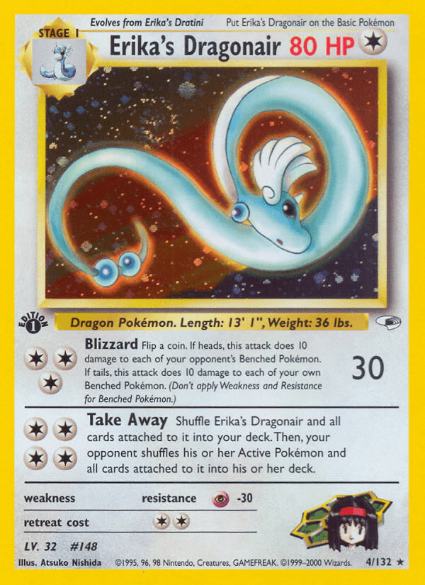 LEADERS STADIUM 1998 card - Pokemon