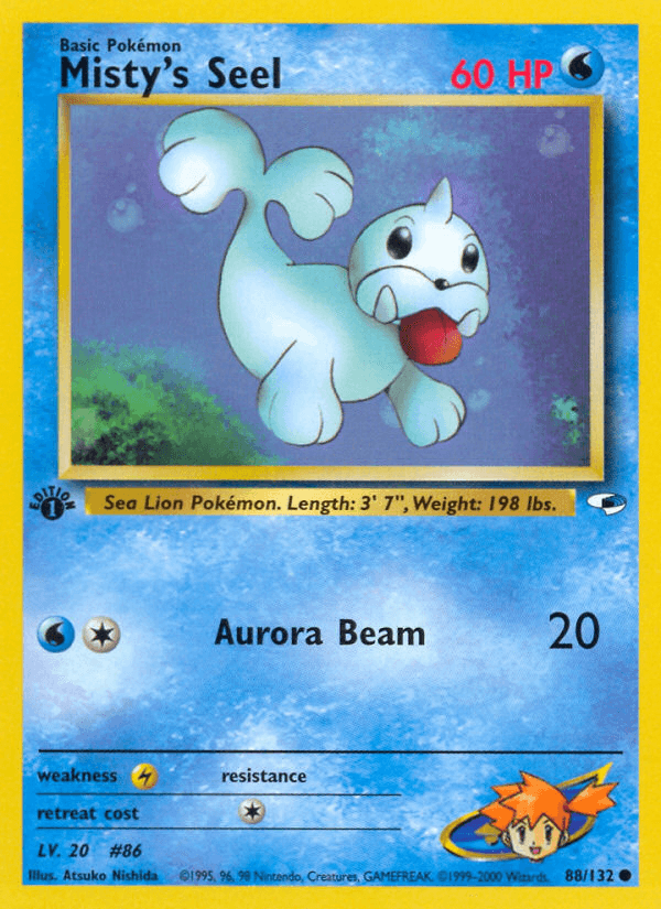 Misty's Seel from GYM CHALLENGE 2000