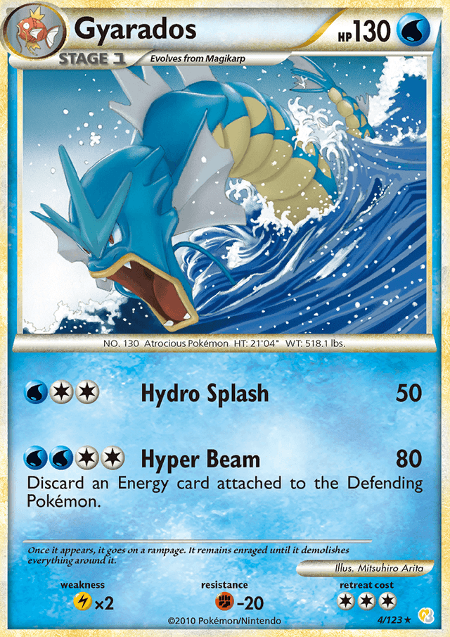 Gyarados from BASE SET 2 2000