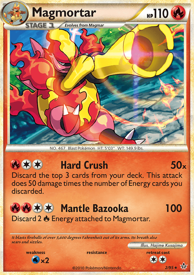 Magmortar from CROWN ZENITH 2023