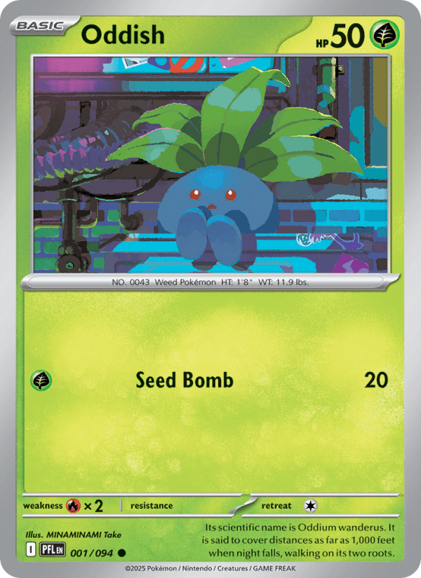 Oddish from JUNGLE 1999