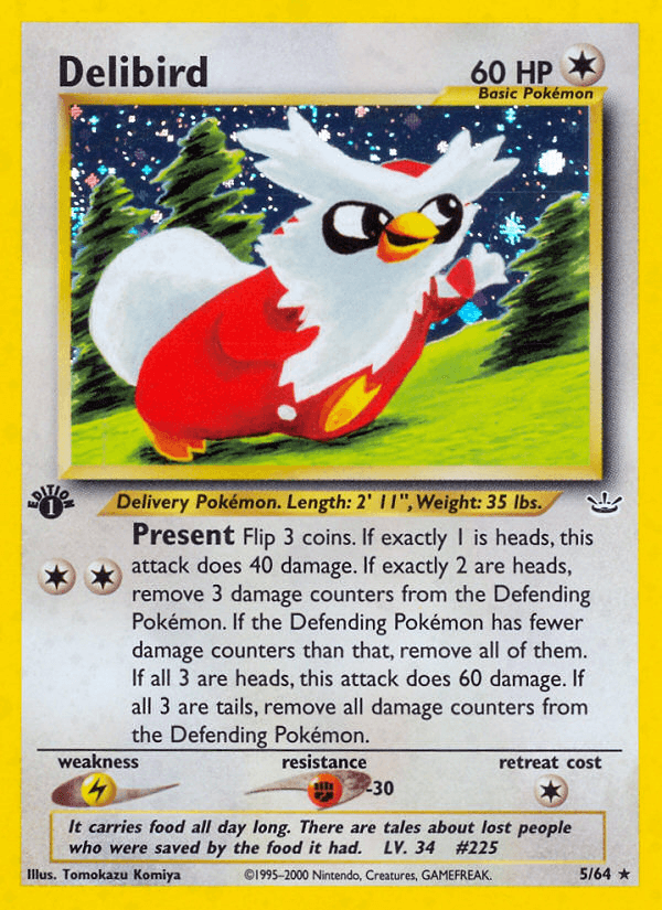 Delibird from MEGA EVOLUTION 2025