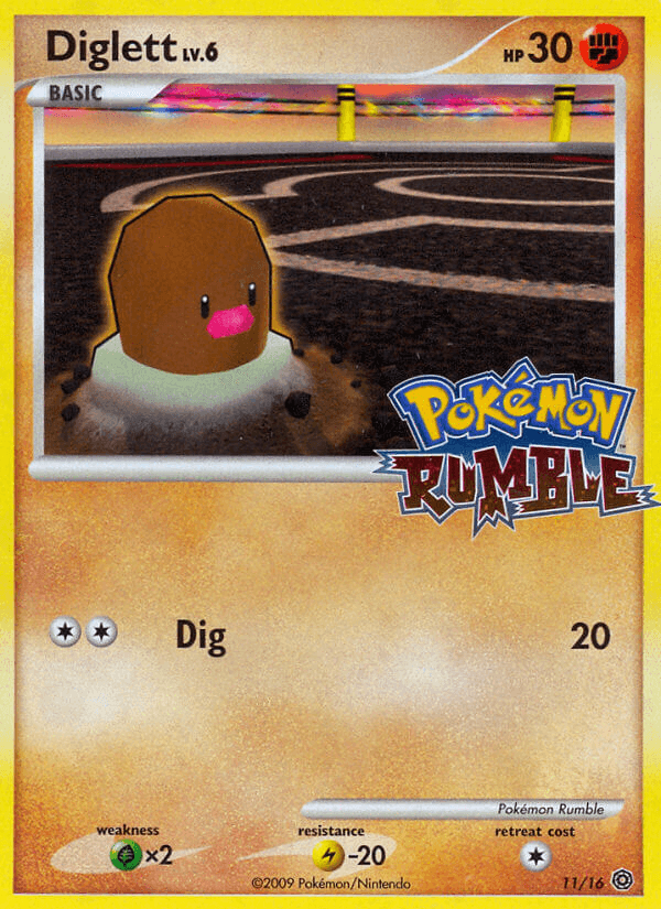 Diglett from SCARLET & VIOLET-151 2023