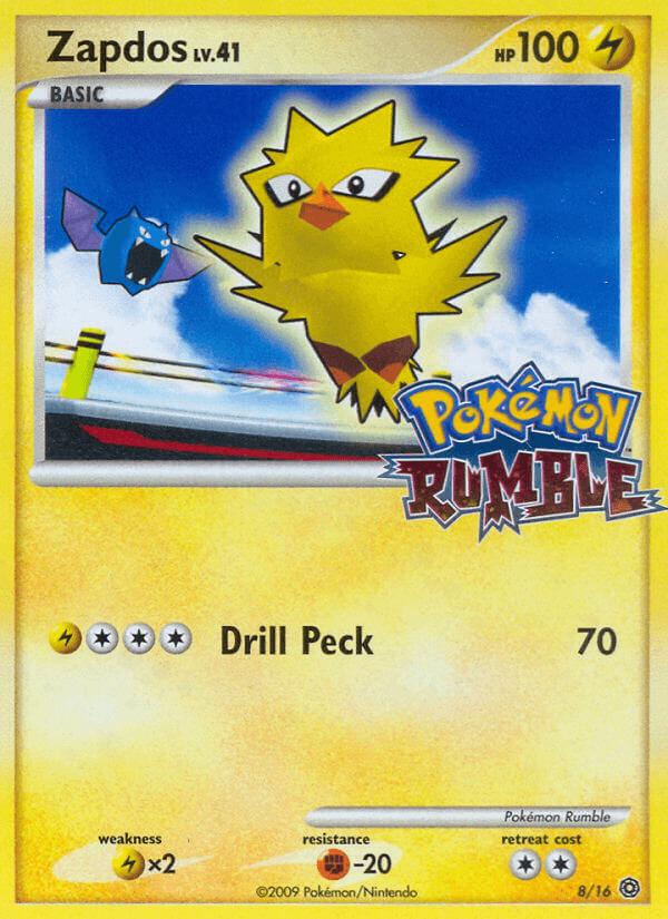 Zapdos from CHARIZARD & HO-OH EX DECK 2023