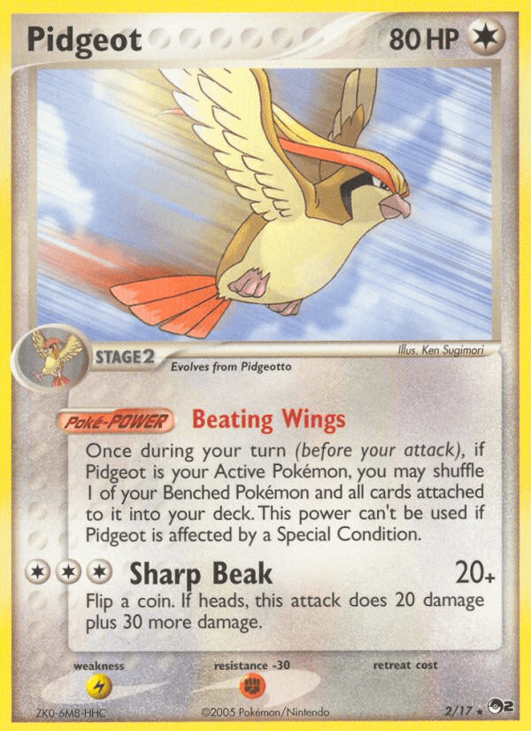 Pidgeot from JUNGLE 1999