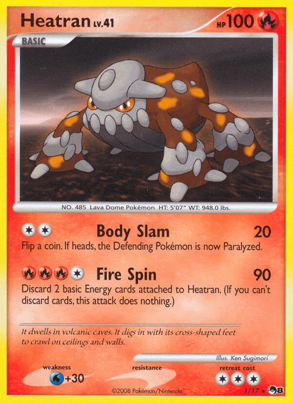 Heatran from PRISMATIC EVOLUTIONS 2025