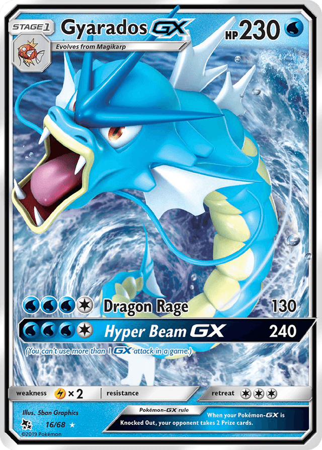 Gyarados GX from BLACK STAR PROMO 2019