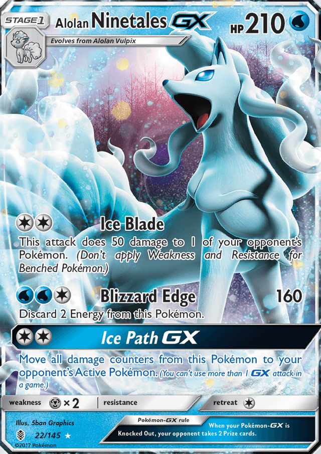 Alolan Ninetales GX from TAG ALL STARS 2019