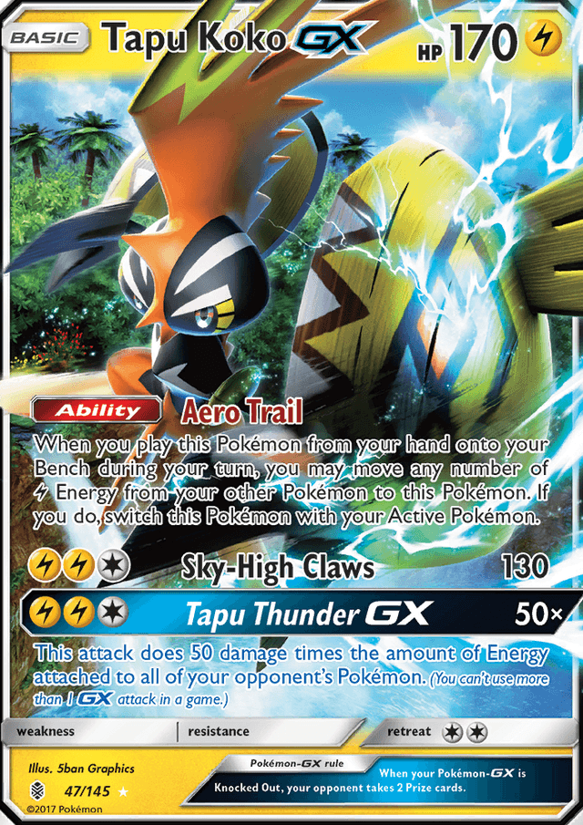 Tapu Koko GX from S. EMERGENCE - VERDANT 2022