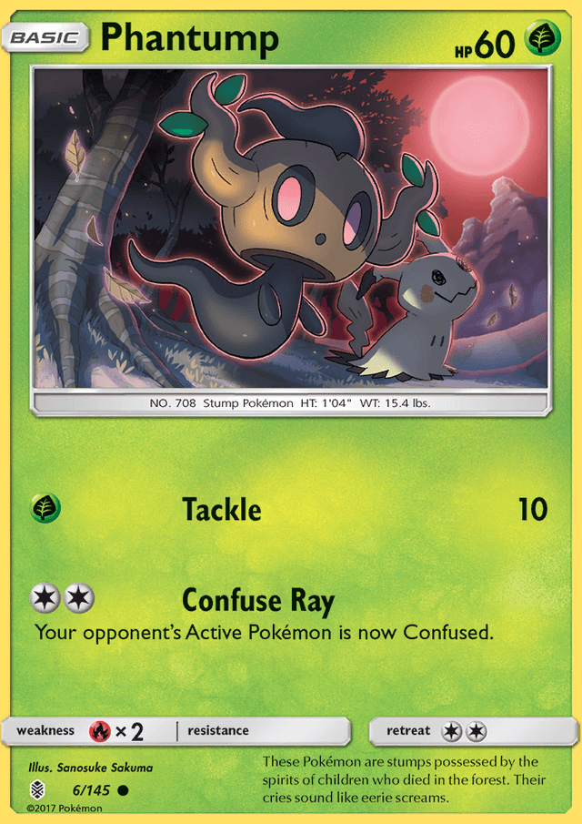 Phantump from OBSIDIAN FLAMES 2023