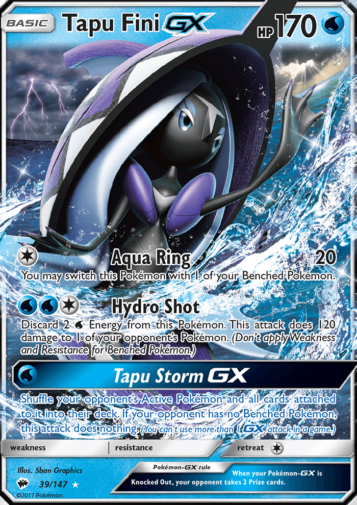 FACING A NEW TRIAL 2017 card - Pokemon