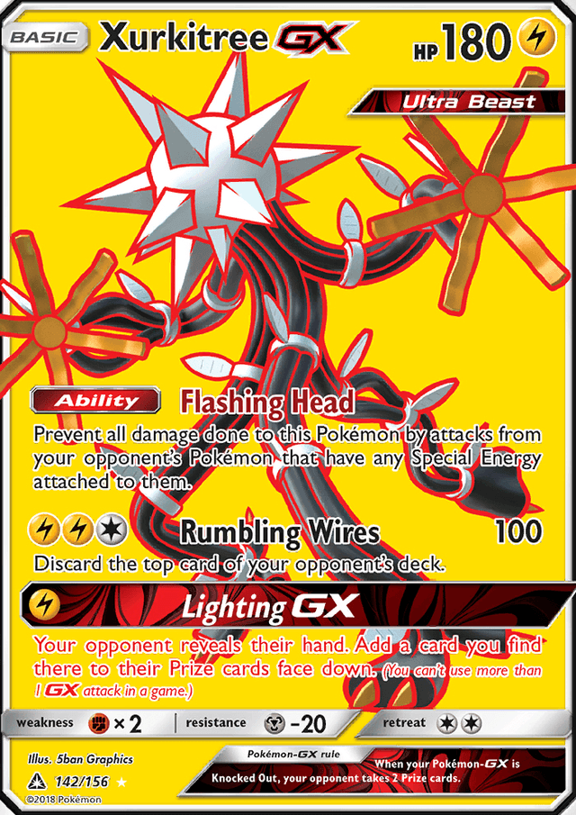 Xurkitree GX from GX ULTRA SHINY 2018