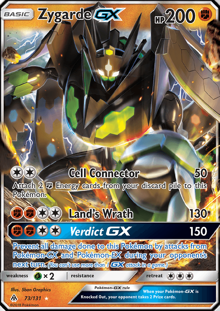 FORBIDDEN LIGHT 2018 card - Pokemon