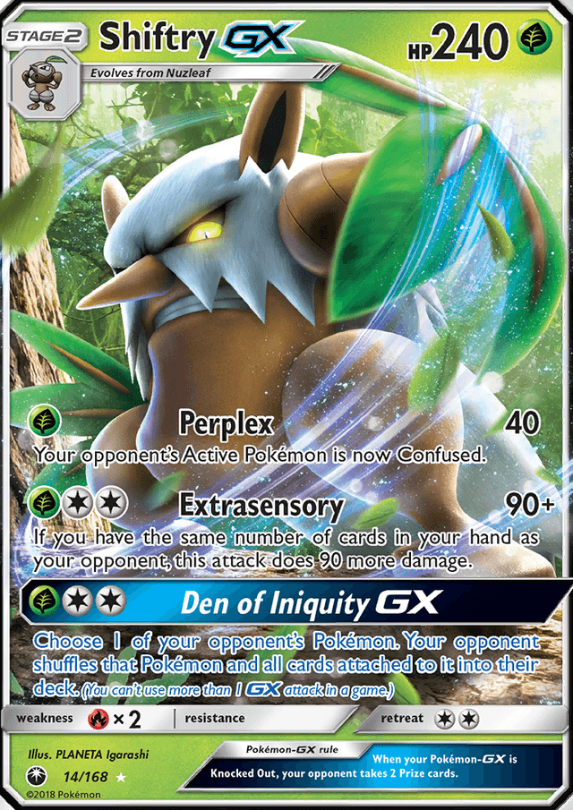 Shiftry GX from SKY-SPLITTING CHARISMA 2018