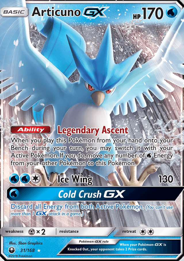 Articuno GX from S. EMERGENCE - ABUNDANT 2022