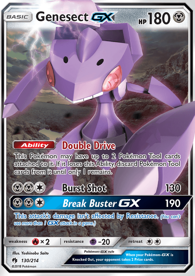 Genesect GX from THUNDERCLAP SPARK 2018