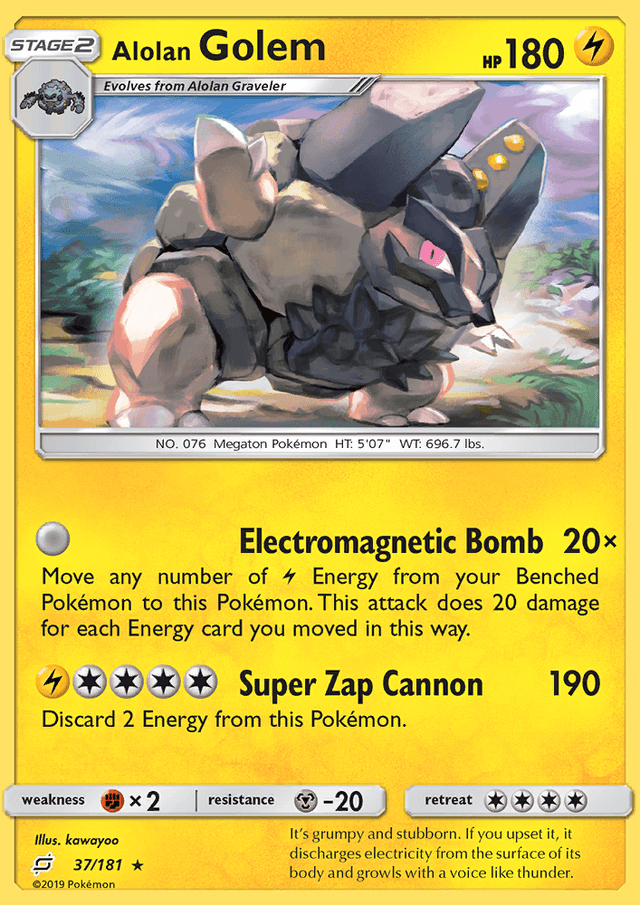 Alolan Golem from JOURNEY TOGETHER 2025