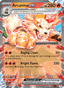 Arcanine EX from SCARLET & VIOLET 2023