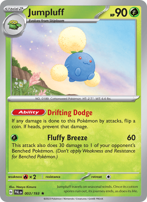 Jumpluff from POKEMON NEO GENESIS 2000