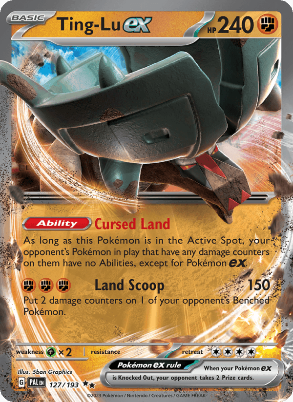 Ting-Lu EX from SHINY TREASURE EX 2023 - Legacy graded card 00024559 by RKT Grading