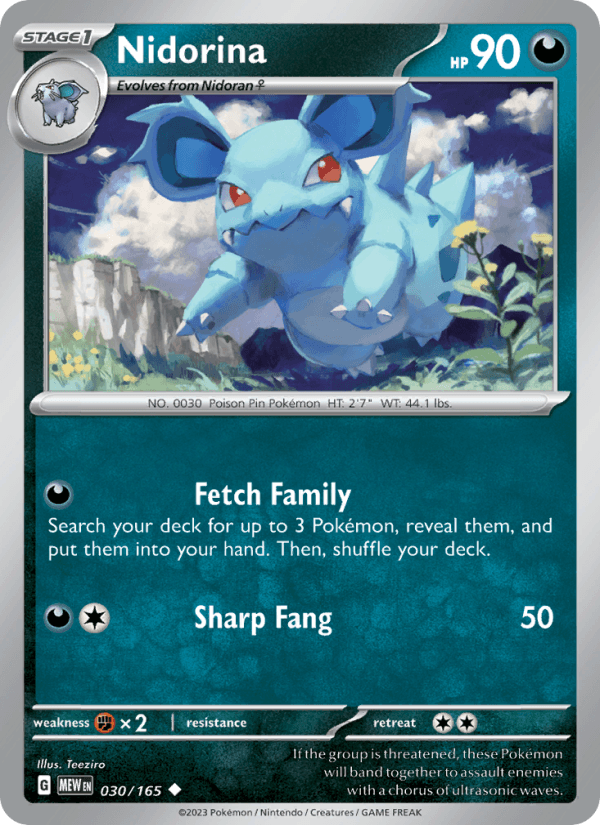 Nidorina from JUNGLE 1999