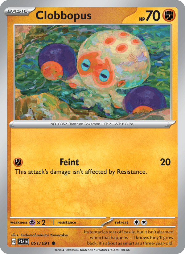 Clobbopus from SURGING SPARKS 2024