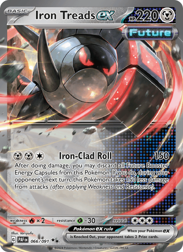 Iron Treads EX from SHINY TREASURE EX 2023 - Legacy graded card 00024601 by RKT Grading