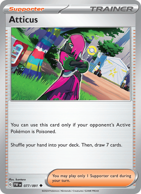 Atticus from PRISMATIC EVOLUTIONS 2025