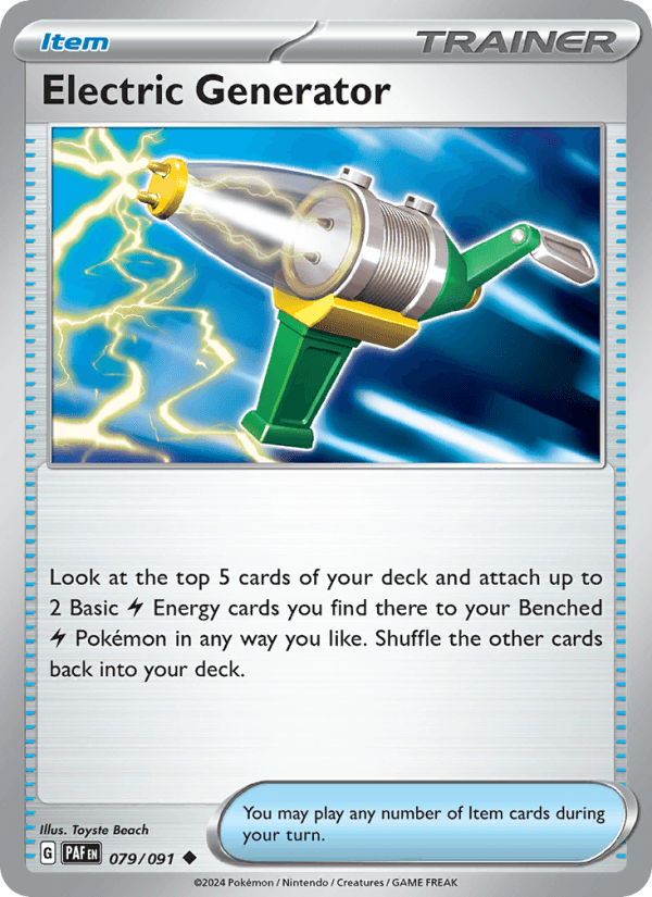 Electric Generator from POKEMON PLAY 2023