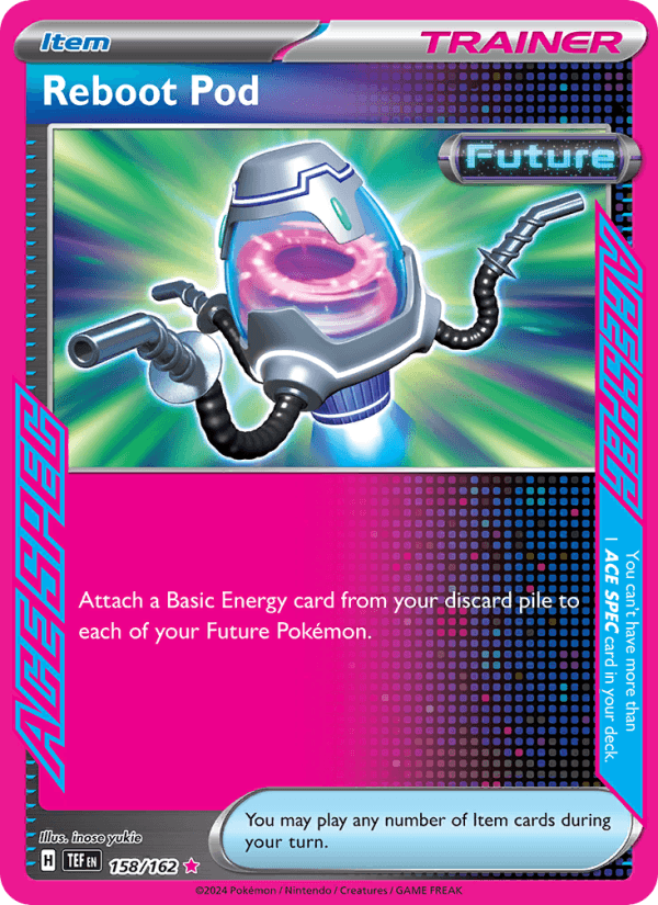 Reboot Pod from TEMPORAL FORCES 2024