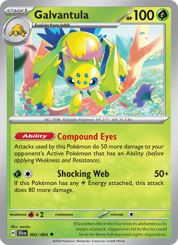 Galvantula from POKEMON PLAY 2024