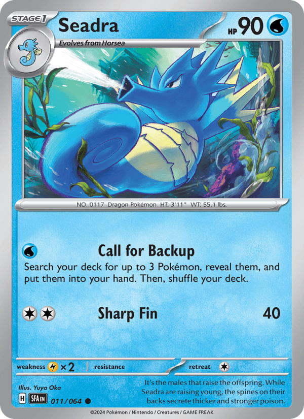 Seadra from LAMINCARDS SERIES 1 2005