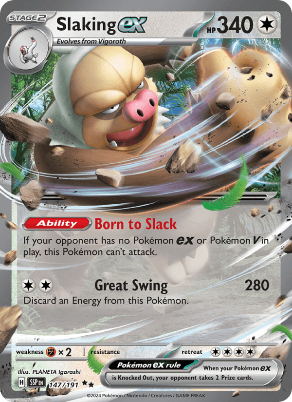 Slaking EX from SUPER ELECTRIC BREAKER 2024