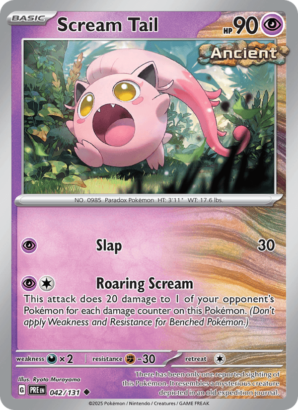 Scream Tail from ANCIENT ROAR 2023