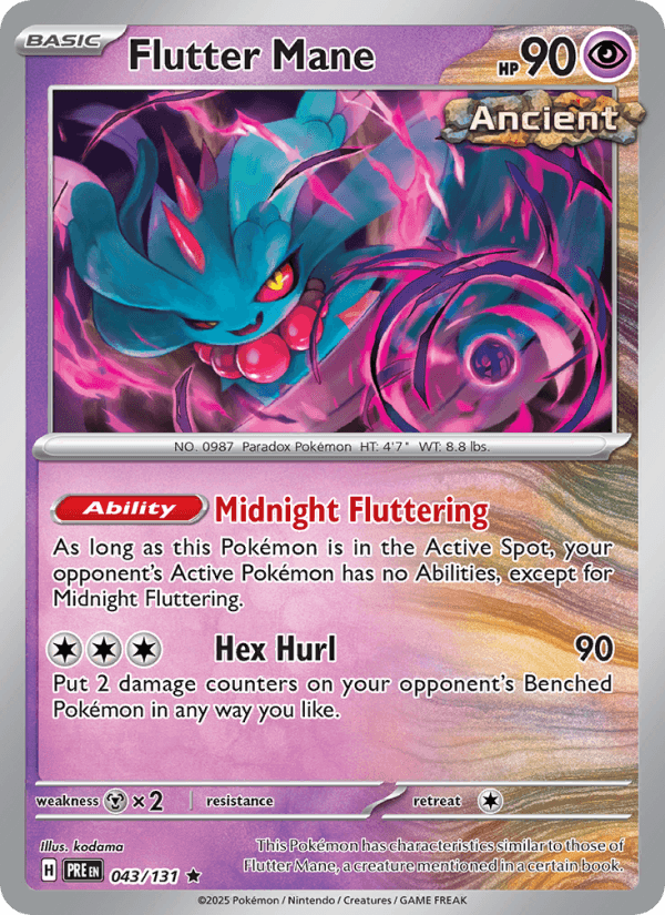 Flutter Mane from WILD FORCE 2024