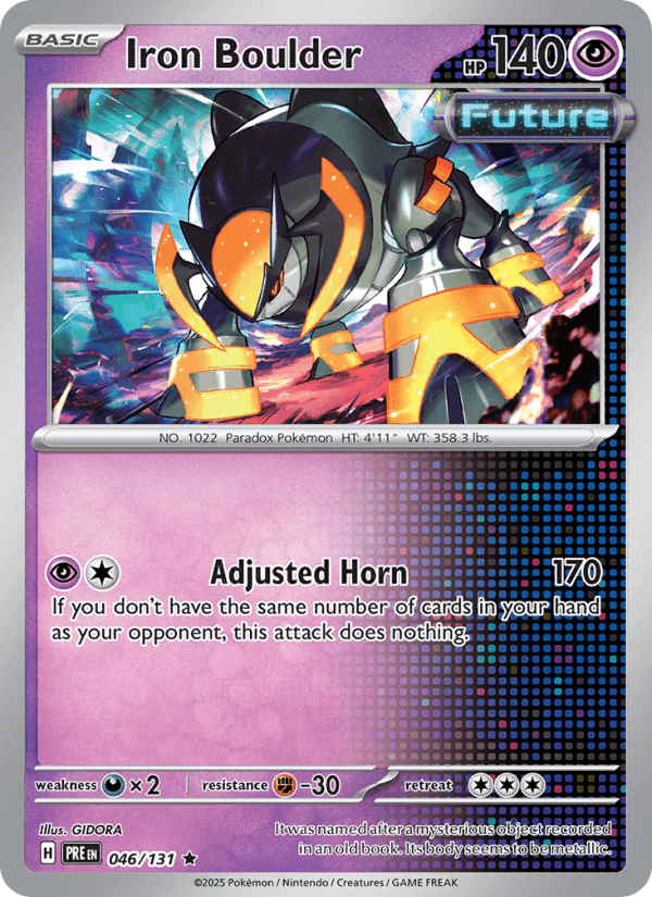 Iron Boulder from POKEMON PLAY 2024