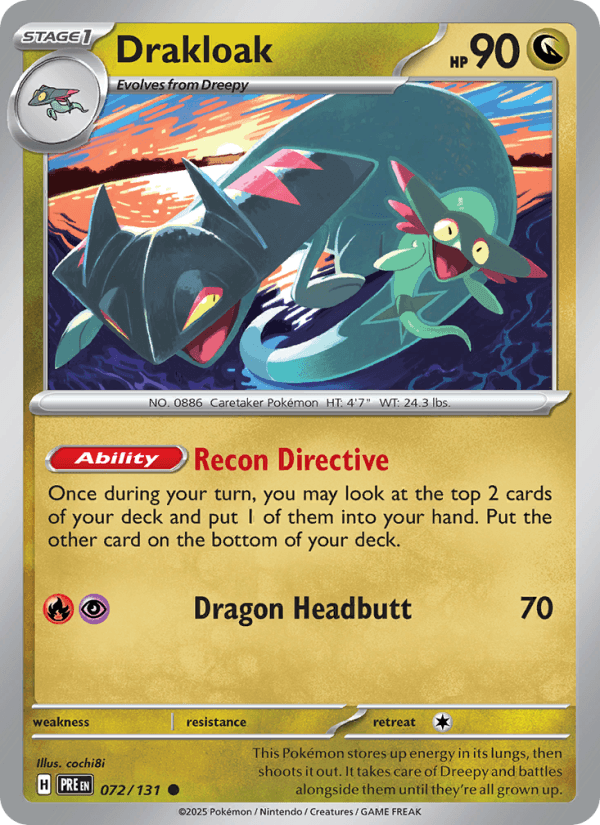 Drakloak from POKEMON PLAY 2024