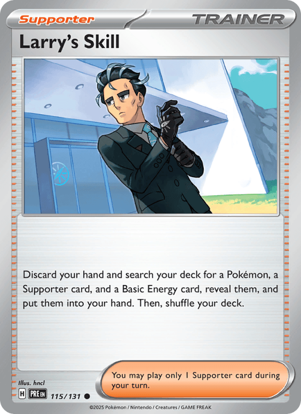 Larry's Skill from PRISMATIC EVOLUTIONS 2025