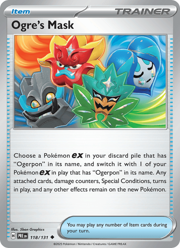 Ogre's Mask from PRISMATIC EVOLUTIONS 2025
