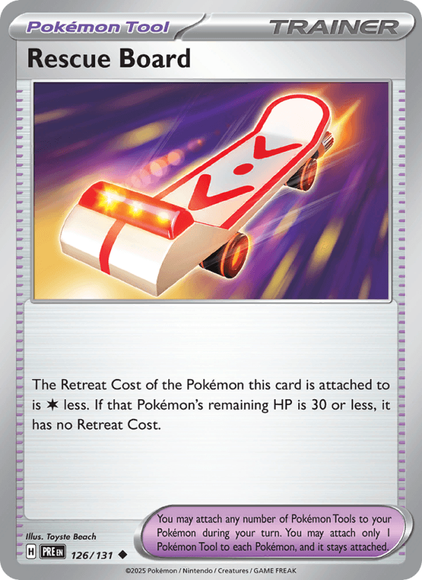 Rescue Board from POKEMON PLAY 2024